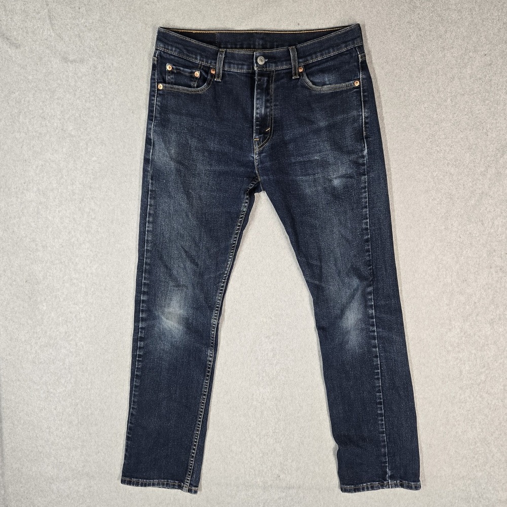 Levi's 513 Men Jeans 30X32 Blue Denim 29" Inseam